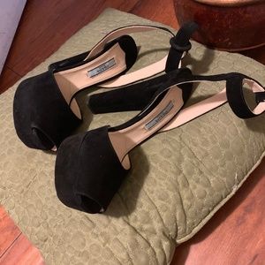 Brand New Prada Thick heel Platform